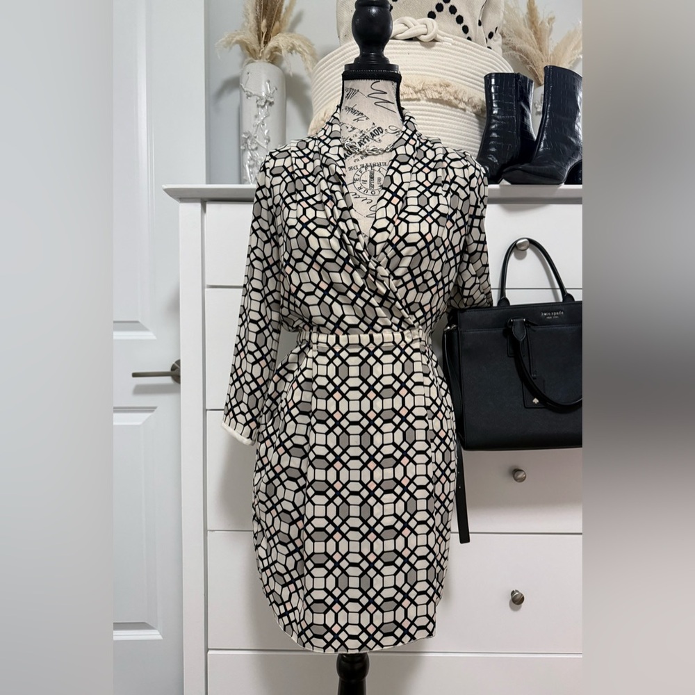 Aritzia Wilfred Geometric Dress Size 2